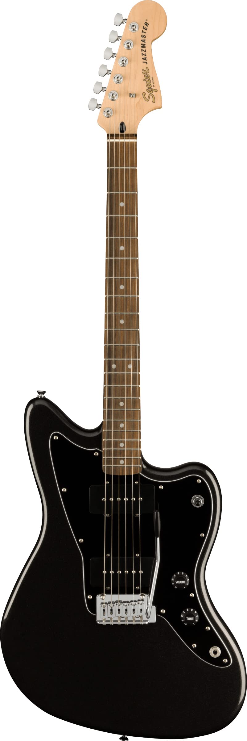 Fender Squier Affinity Jazzmaster - Metallic Black w/ Frontman 10G Amplifier
