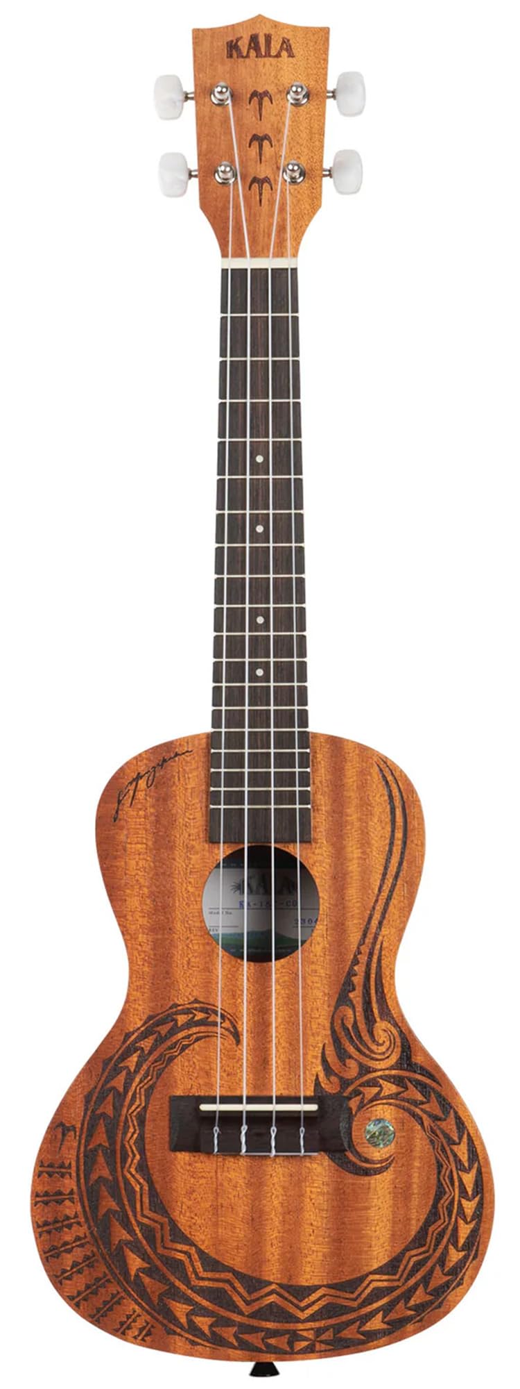 Kala Courage Mahogany Concert Ukulele w/ Gig Bag
