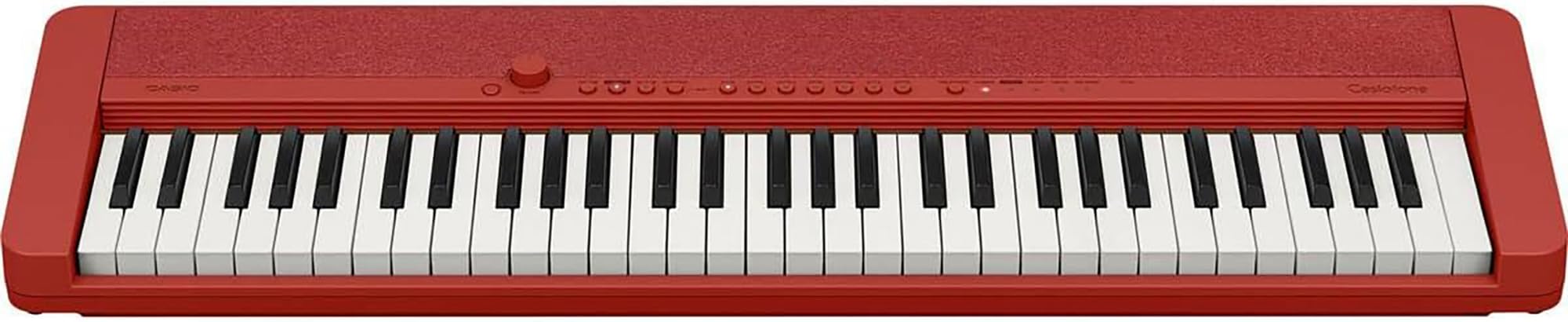 Casio CT-S1 Casiotone 61-Key Keyboard - Red w/ Headphones