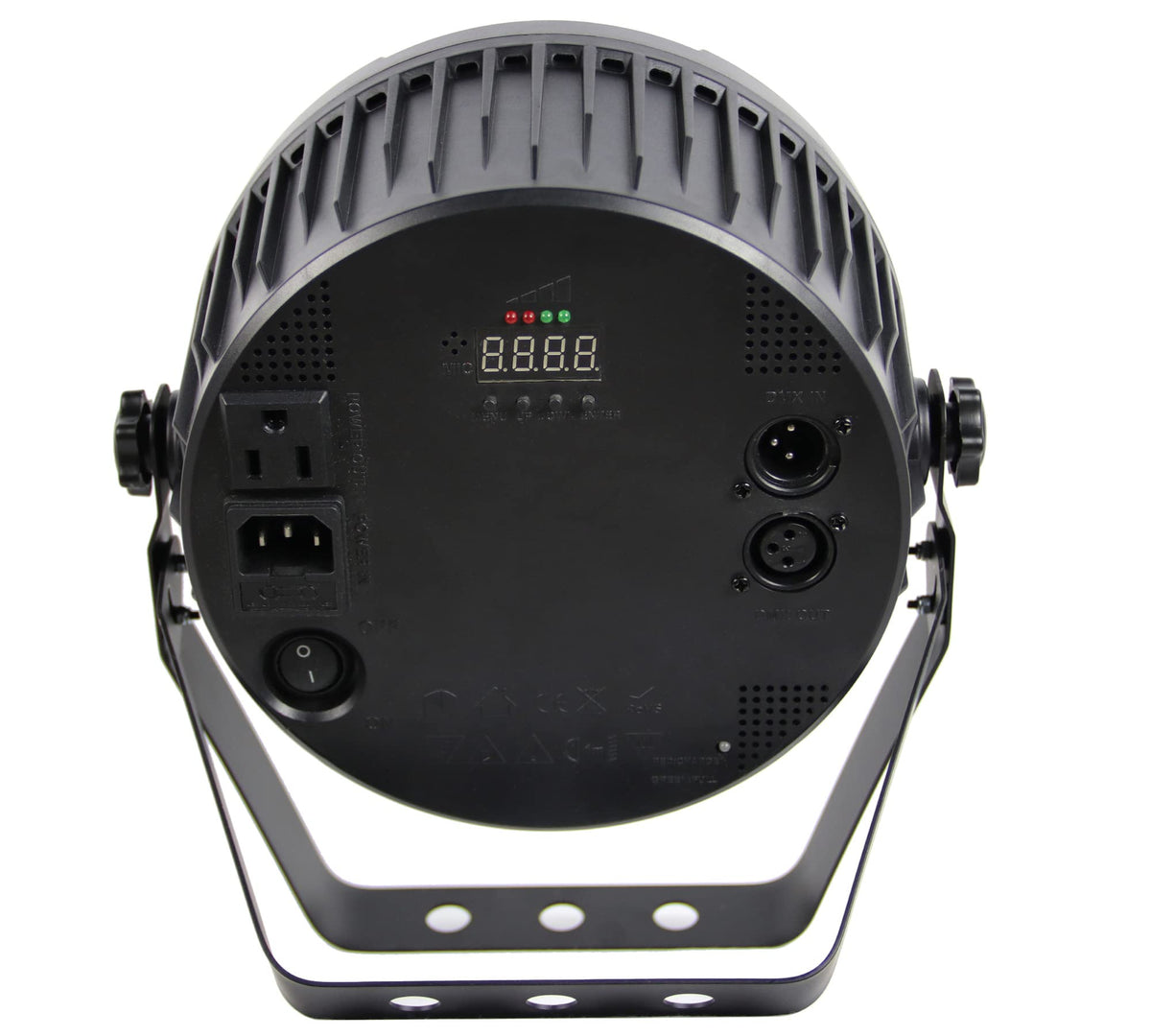 Gearlux 24PCS 30-Watt RGB Battery LED Par Stage Light with Built- in 2.4G Wireless DMX Signal Receiver