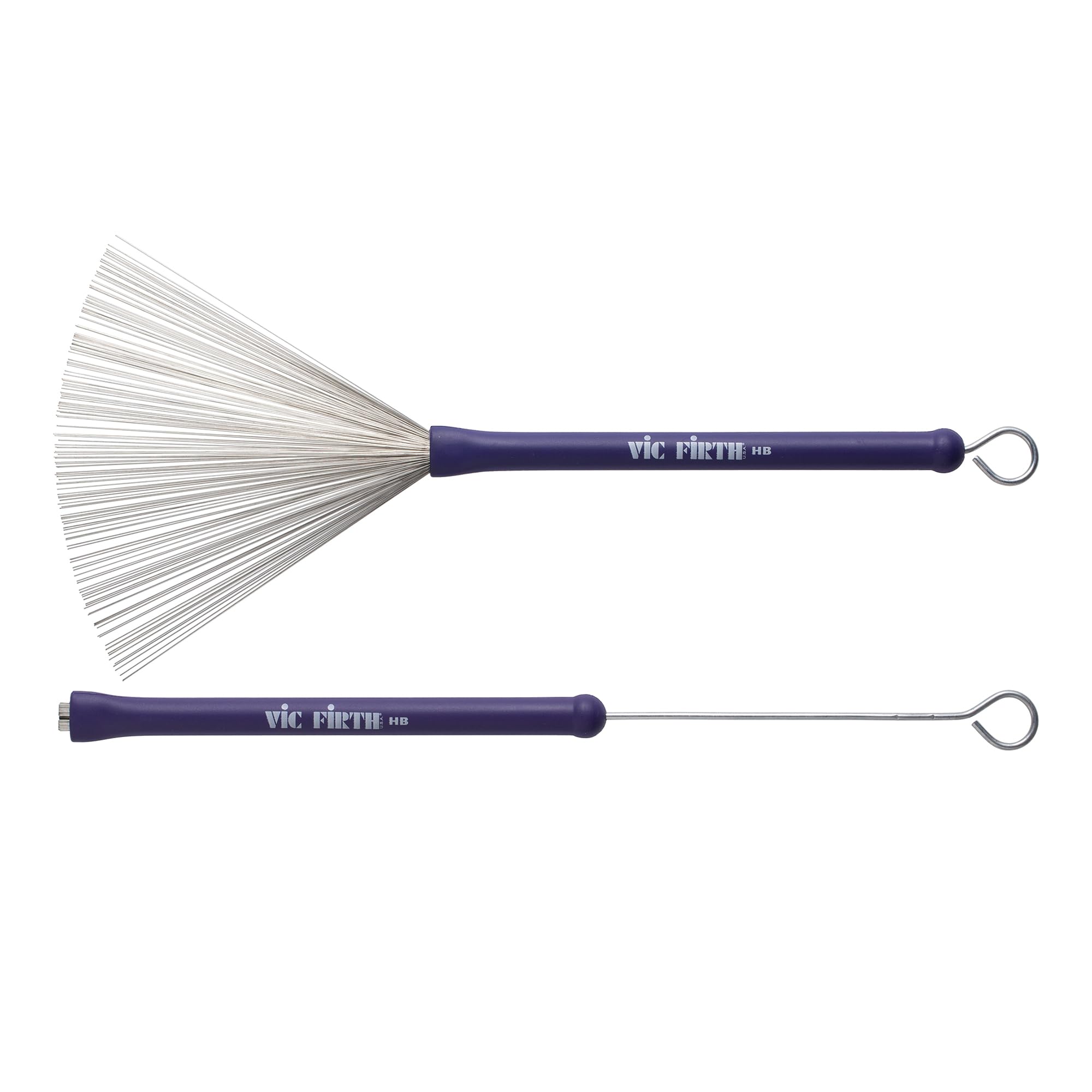 Vic Firth HB Heritage Brush - Rubber Handle