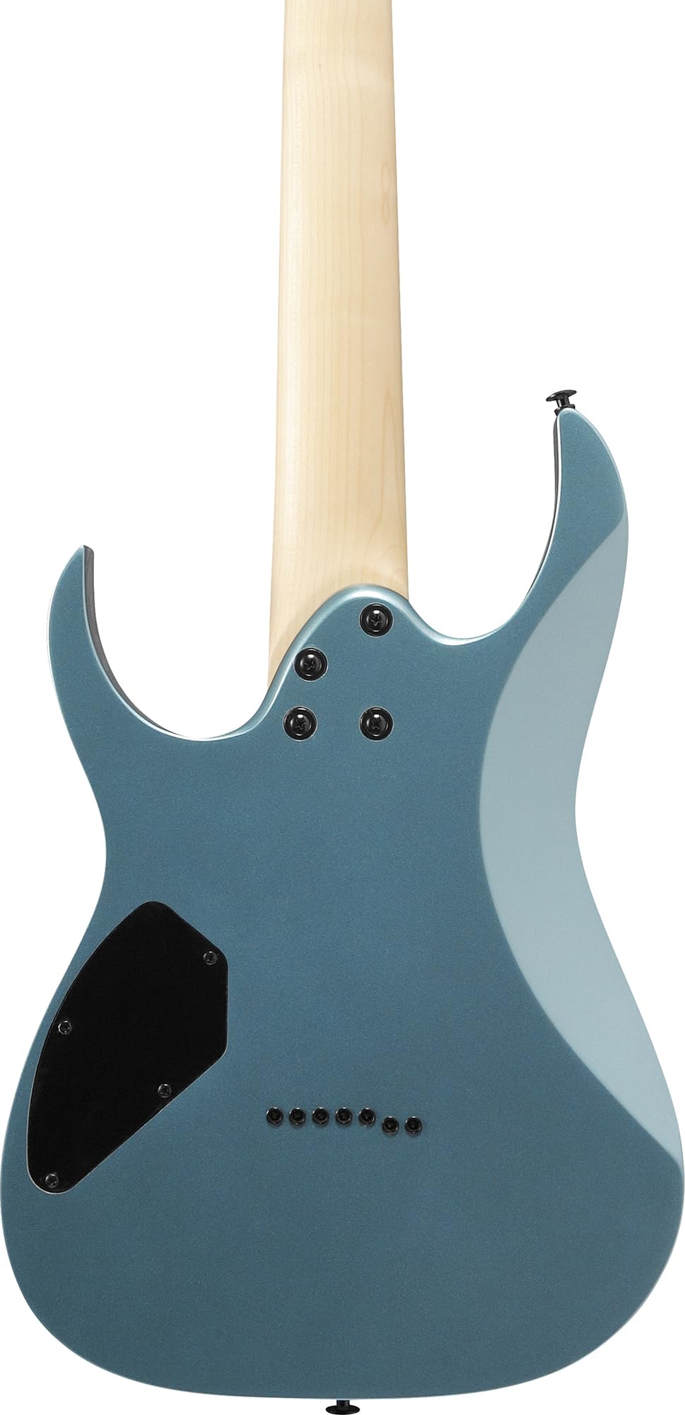 Ibanez GRG7221M RG Gio 7-String Electrc Guitar - Metallic Light Blue w/ Amplifier