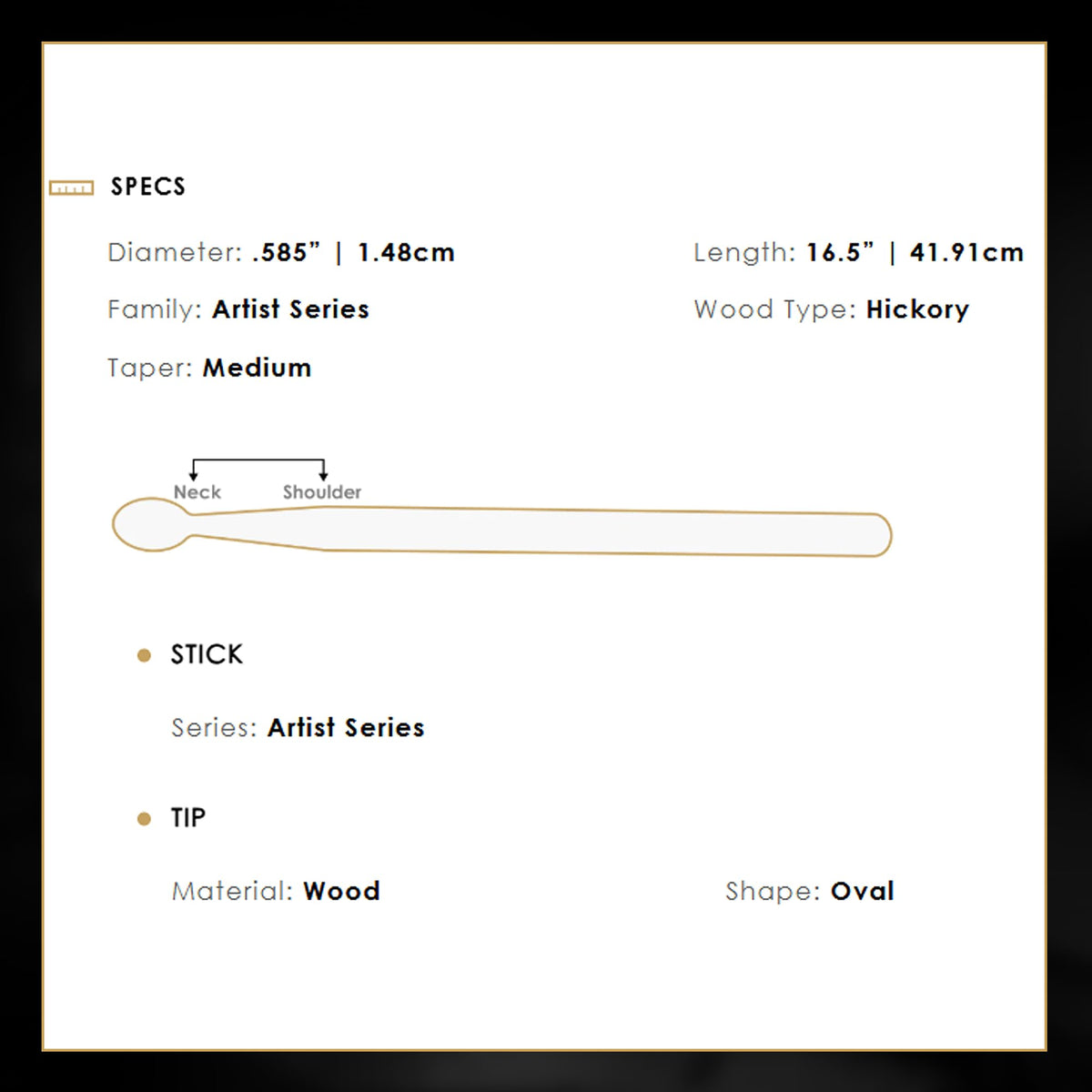 Zildjian ZASJD2 Josh Dun "Trench" Drumsticks - 3 Pack