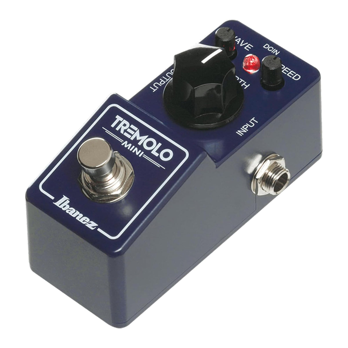 Ibanez TRMINI Mini Tremolo Guitar Pedal w/ Instrument Cable