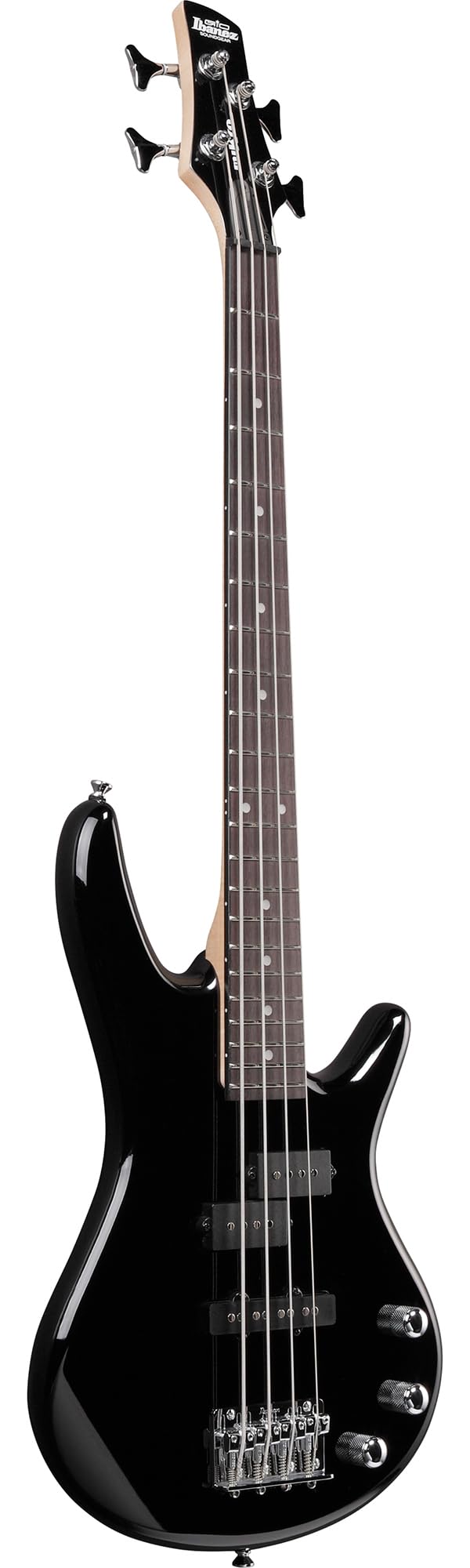 Ibanez GSRM20 SR Gio miKro Short-Scale Bass Guitar - Black w/ Gig Bag