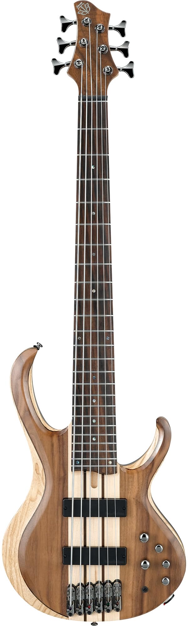Ibanez BTB746 BTB Standard 6-String Bass Guitar - Natural Low Gloss w/ Gig Bag
