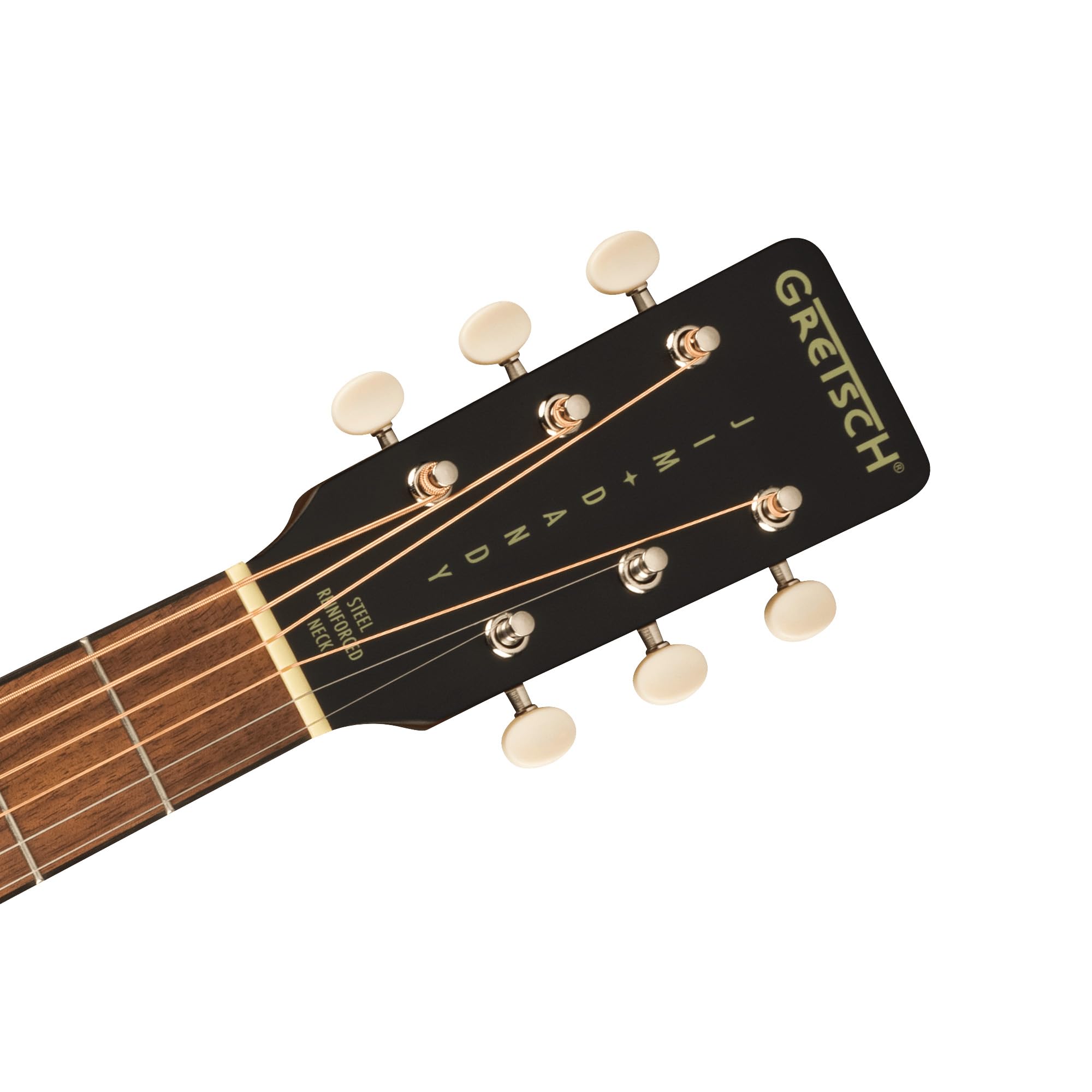 Gretsch Jim Dandy Deltoluxe Parlor Short Scale Acoustic-Electric Guitar - Black Top