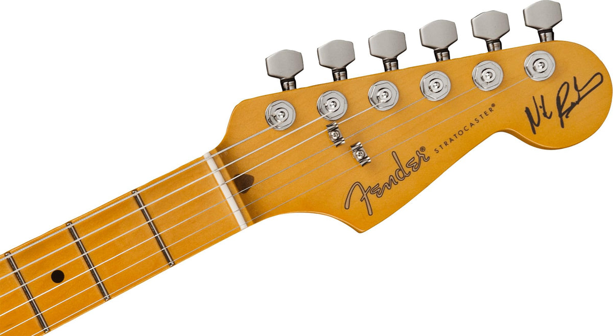 Fender Nile Rodgers Hitmaker Stratocaster - Olympic White w/ Guitar Cleaning Kit