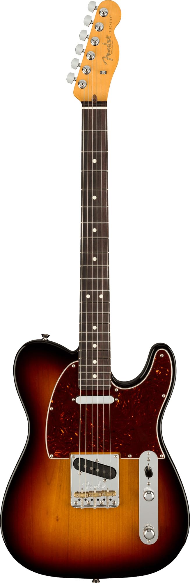 Fender American Professional II Telecaster - 3-Color Sunburst w/ Guitar Cleaning Kit