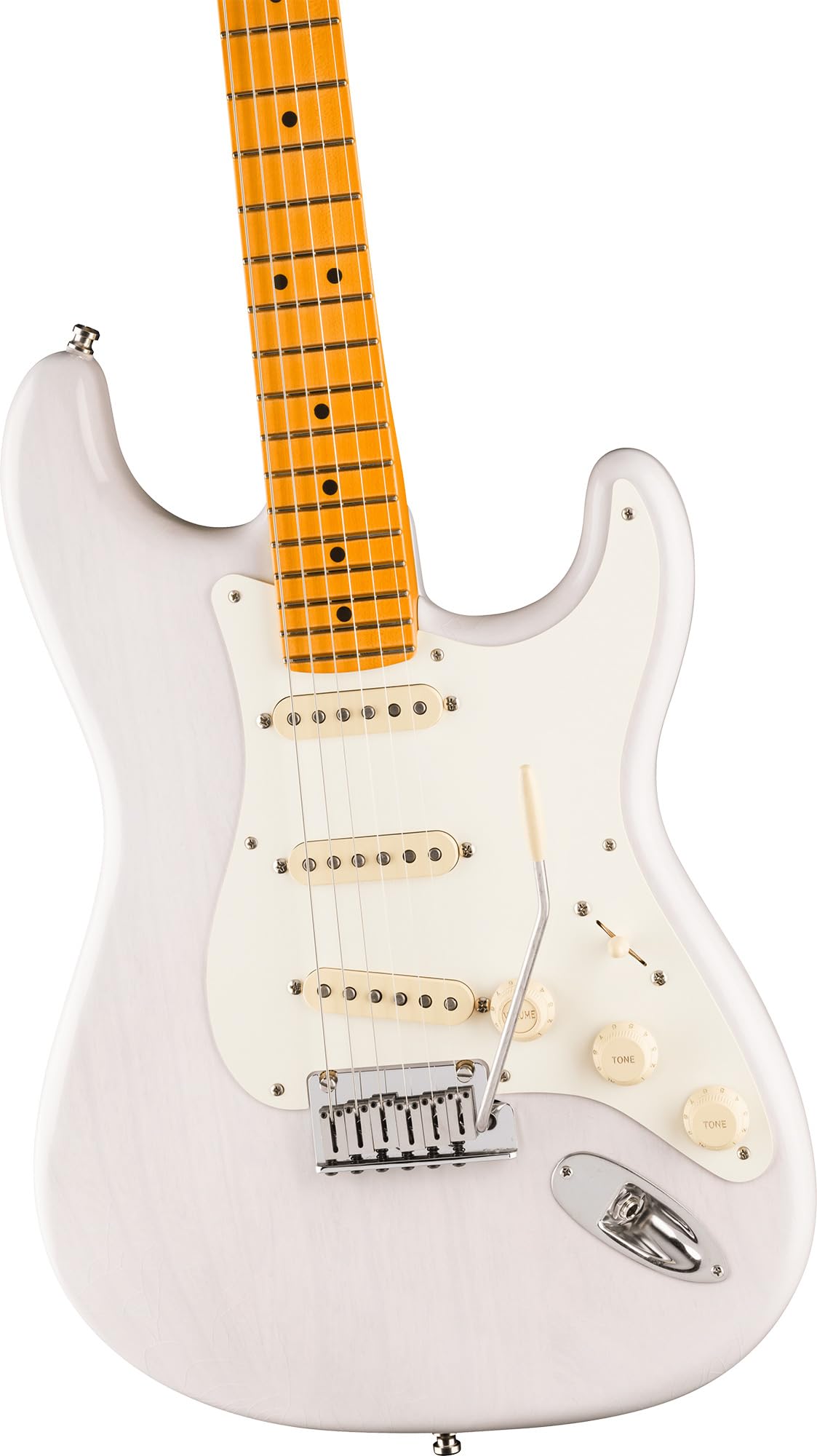Fender American Ultra Luxe Vintage '50s Stratocaster - White Blonde w/ Guitar Cleaning Kit