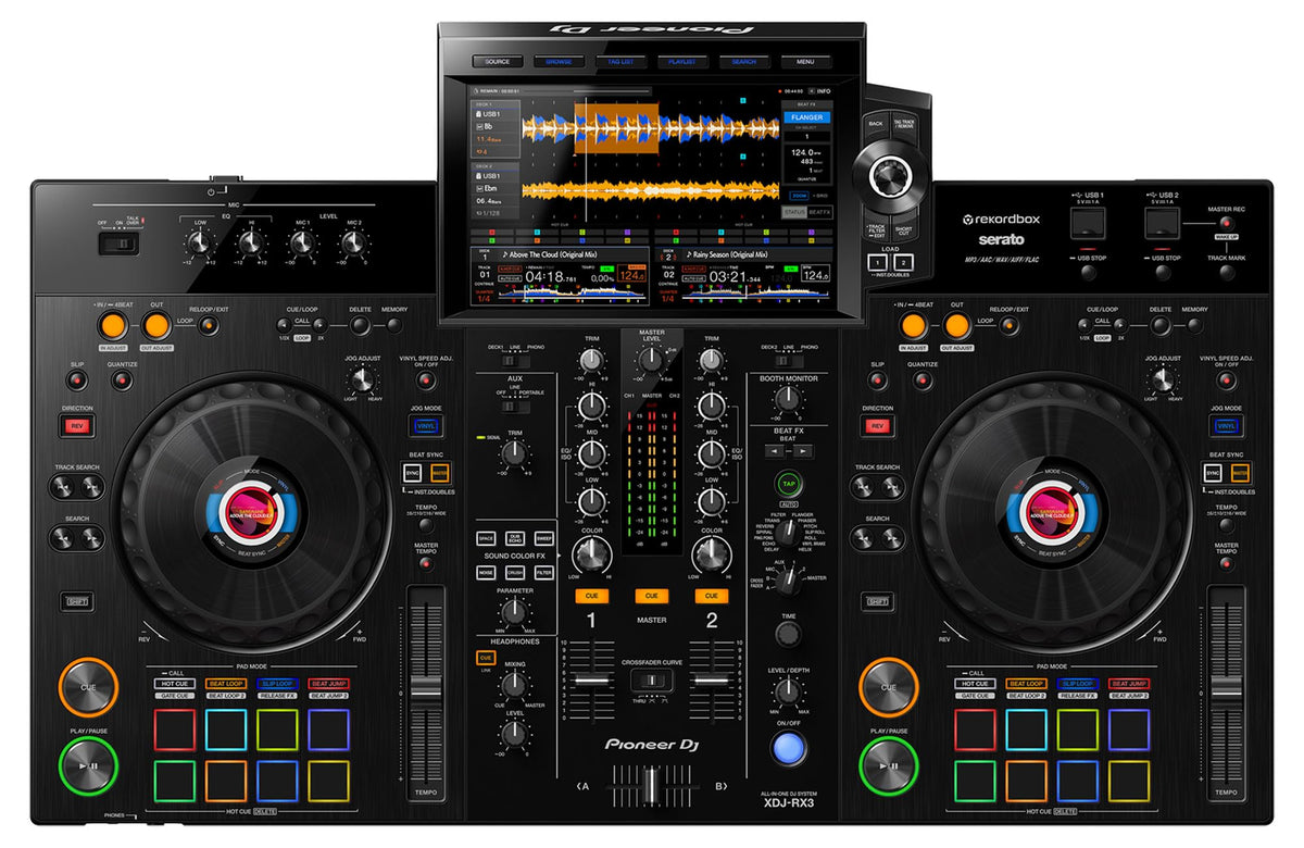 Pioneer DJ XDJ-RX3 2-Channel Performance All-in-One DJ System - Black w/ Case
