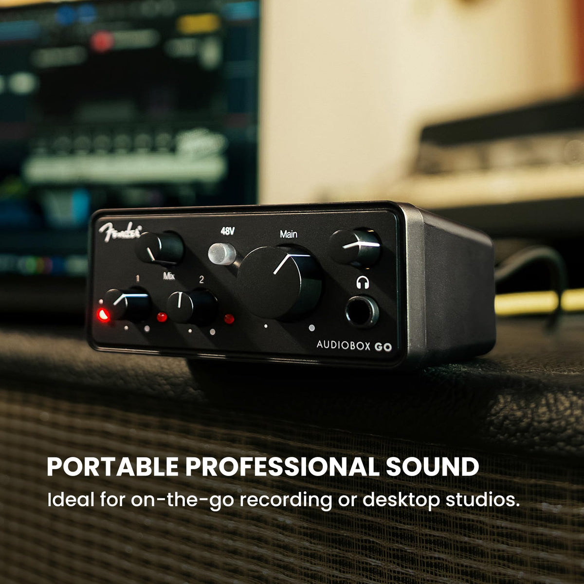 Fender AudioBox Go USB-C Audio Interface w/ Headphones