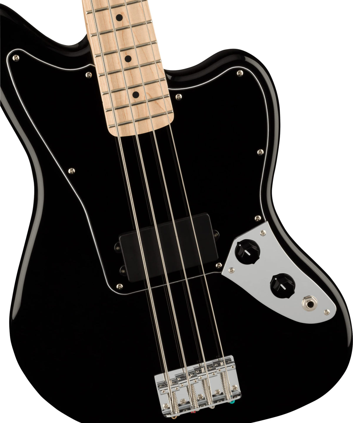 Fender Squier Affinity Jaguar Bass H - Black w/ Gig Bag