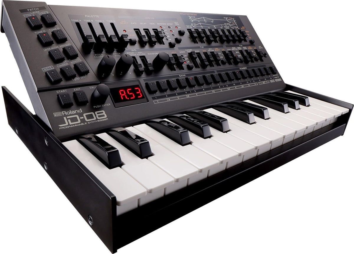 Roland JD-08 Sound Module Programmable Synthesizer w/ MIDI Cable