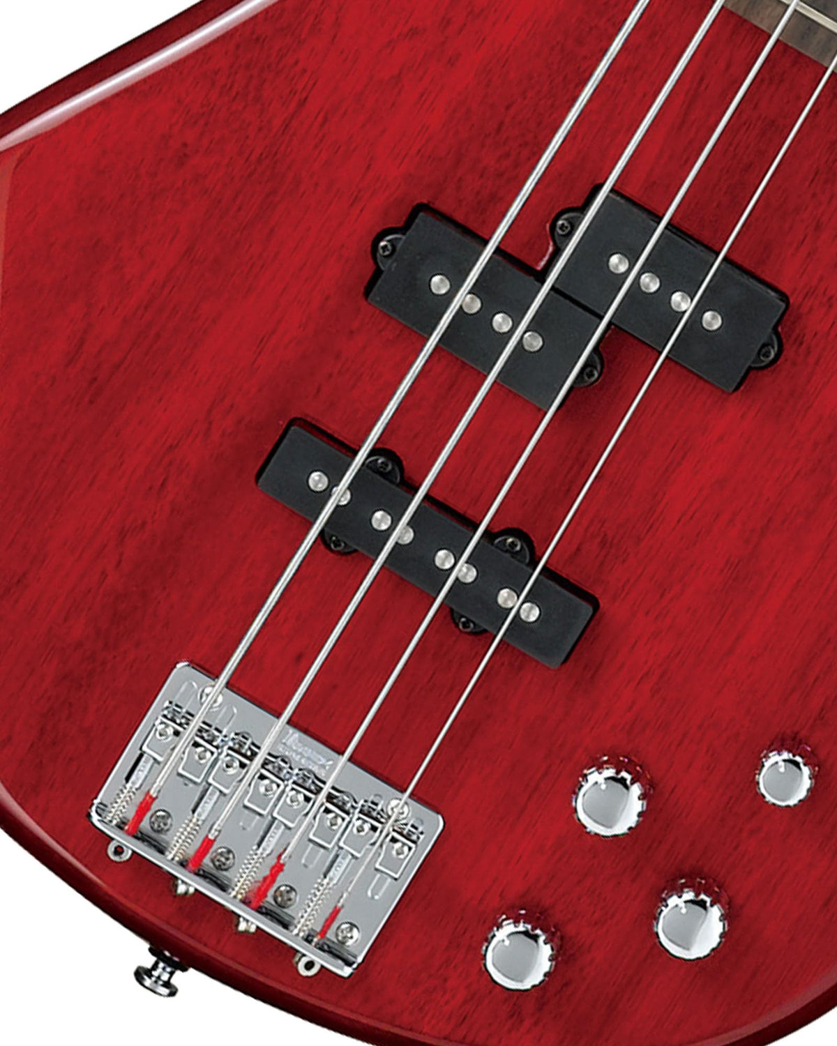 Ibanez GSR200 SR Gio Bass Guitar - Transparent Red w/ Gig Bag
