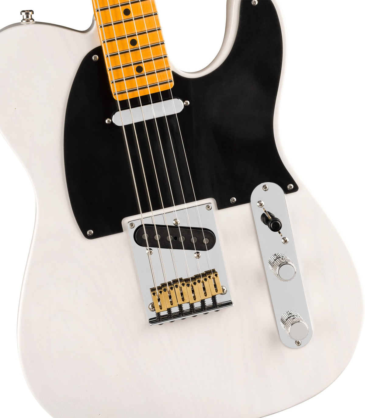 Fender American Ultra Luxe Vintage '50s Telecaster - White Blonde w/ Instrument Cable