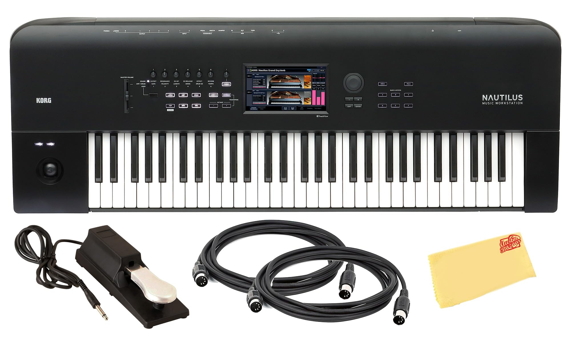 Korg Nautilus 61-Key Music Workstation w/ Sustain Pedal