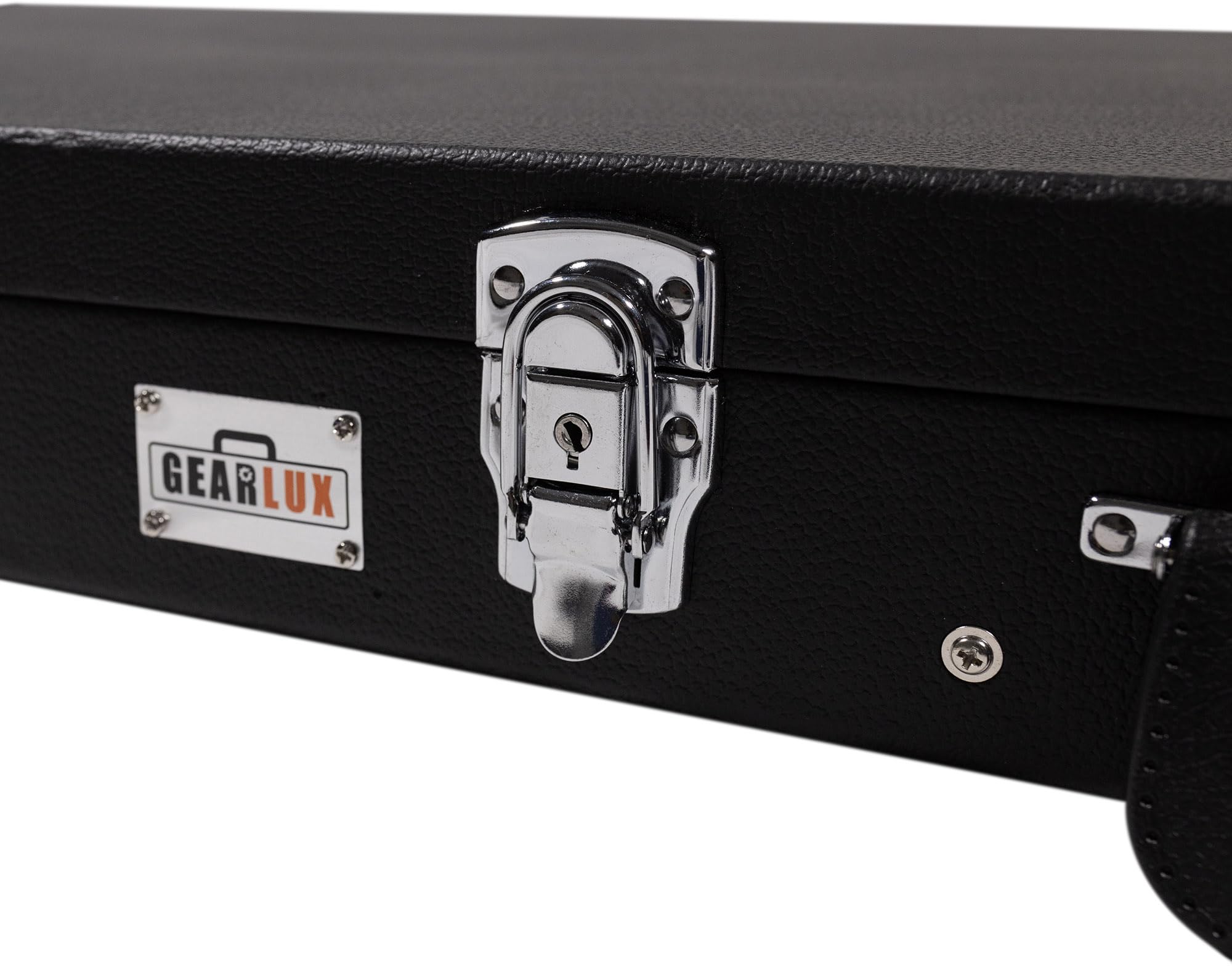 Gearlux Rectangular Electric Guitar Hard Case - Black