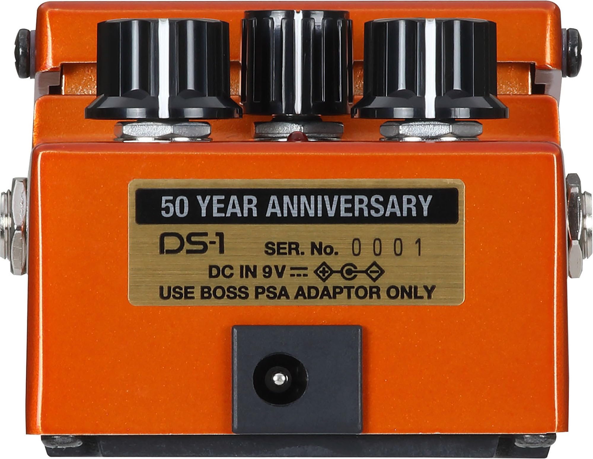 Boss DS-1 Distortion Limited Edition 50th Anniversary w/ Instrument Cable