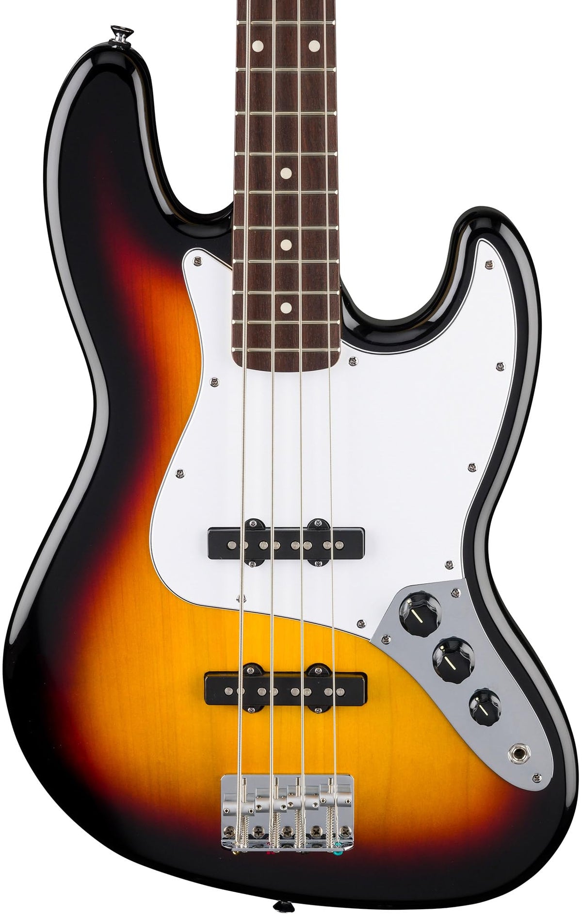 Fender Standard Jazz Bass - 3-Color Sunburst w/ Guitar Cleaning Kit