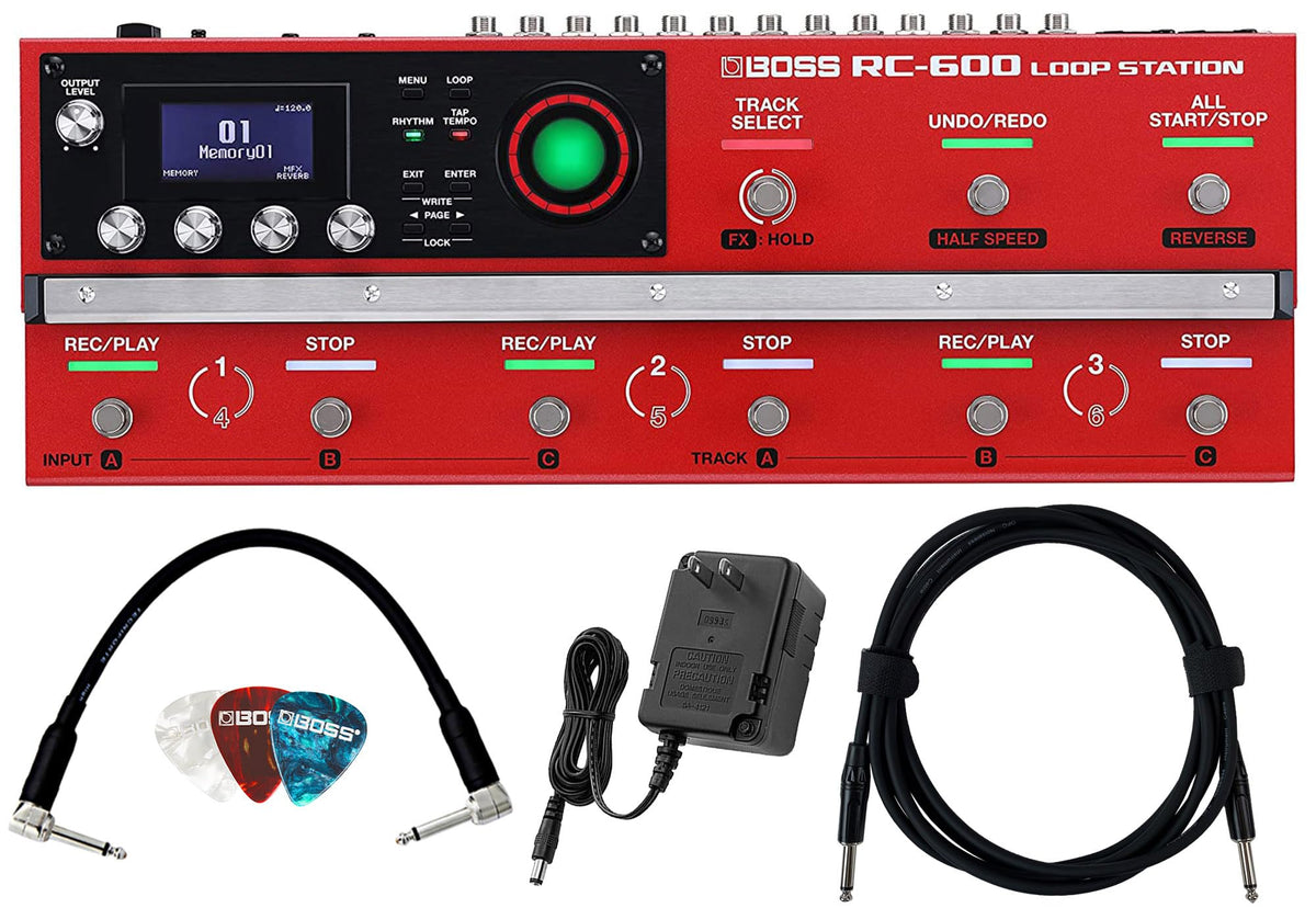 Boss RC-600 Loop Station w/ Power Supply