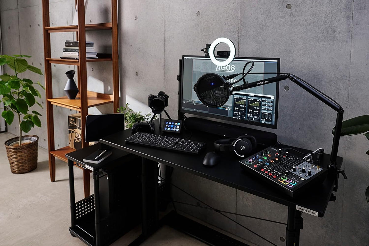 Yamaha AG08 Live Streaming 8-Channel Mixer - Black