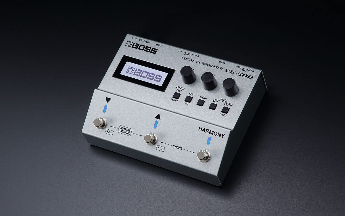 Boss VE-500 Vocal Performer w/ Instrument Cable