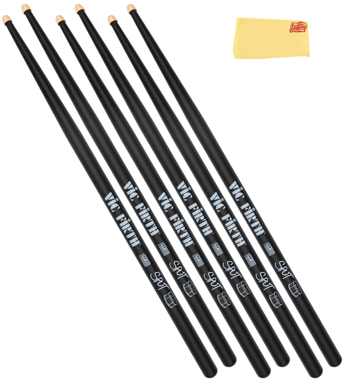 Vic Firth SPUT Signature Series Robert Sput Searight Drumsticks - 3 Pack