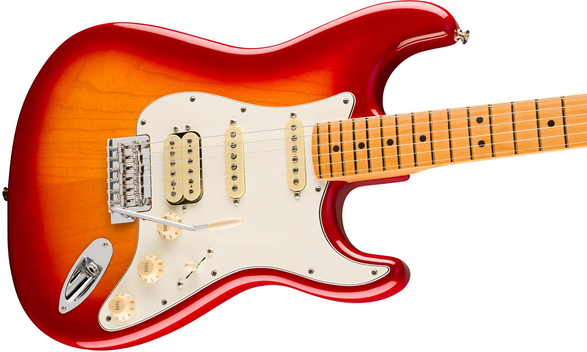 Fender Player II Stratocaster HSS - Aged Cherry Burst w/ Cleaning Kit