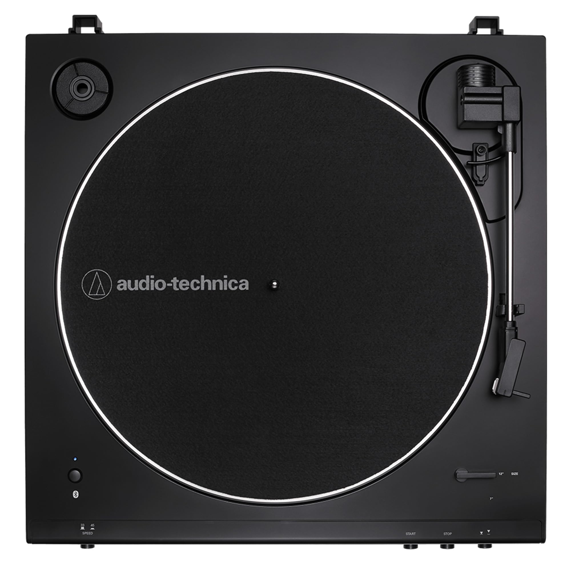 Audio-Technica AT-LP60XBT Fully Automatic Wireless Belt-Drive Turntable - Black w/ Cleaning Kit