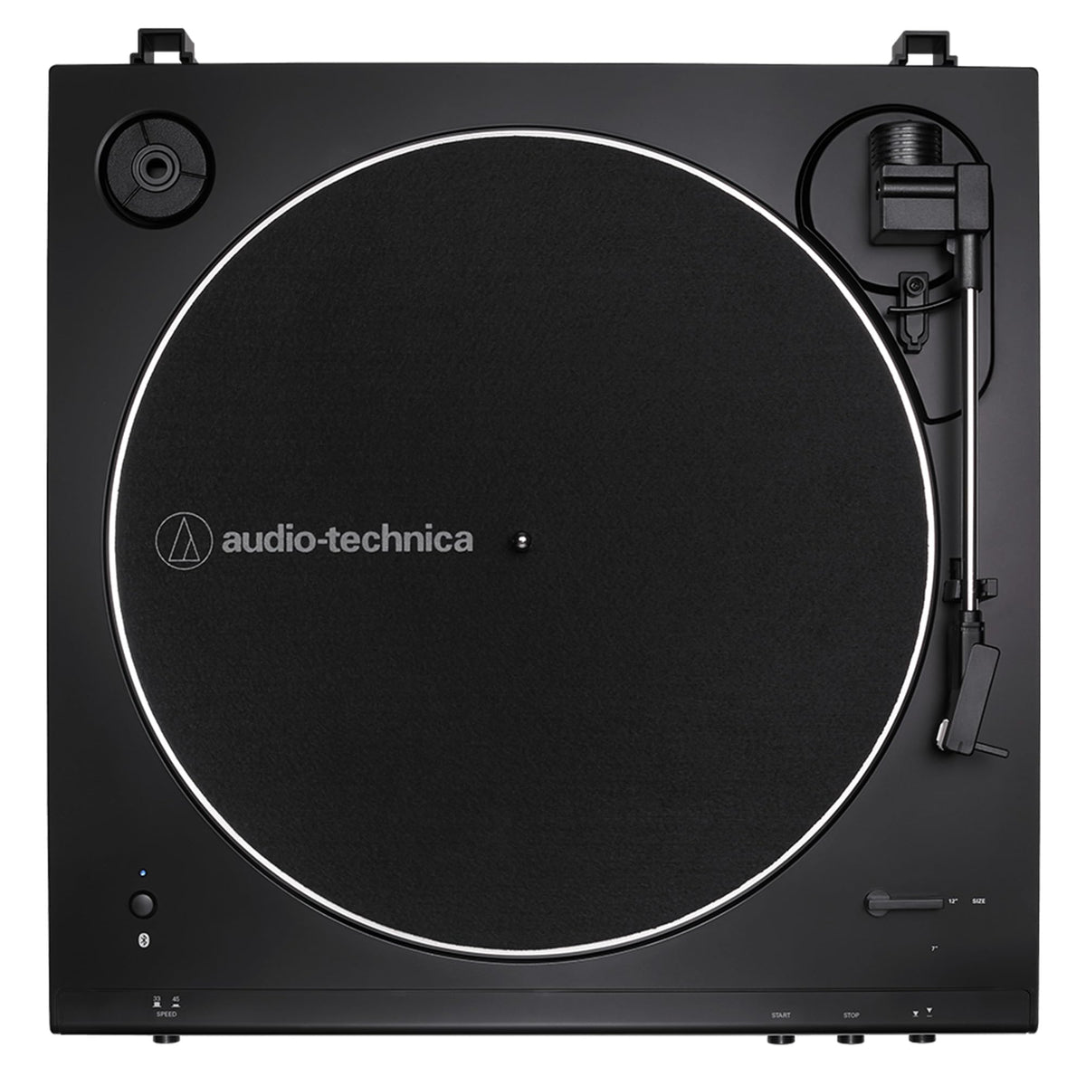 Audio-Technica AT-LP60XBT Fully Automatic Wireless Belt-Drive Turntable - Black w/ Cleaning Kit