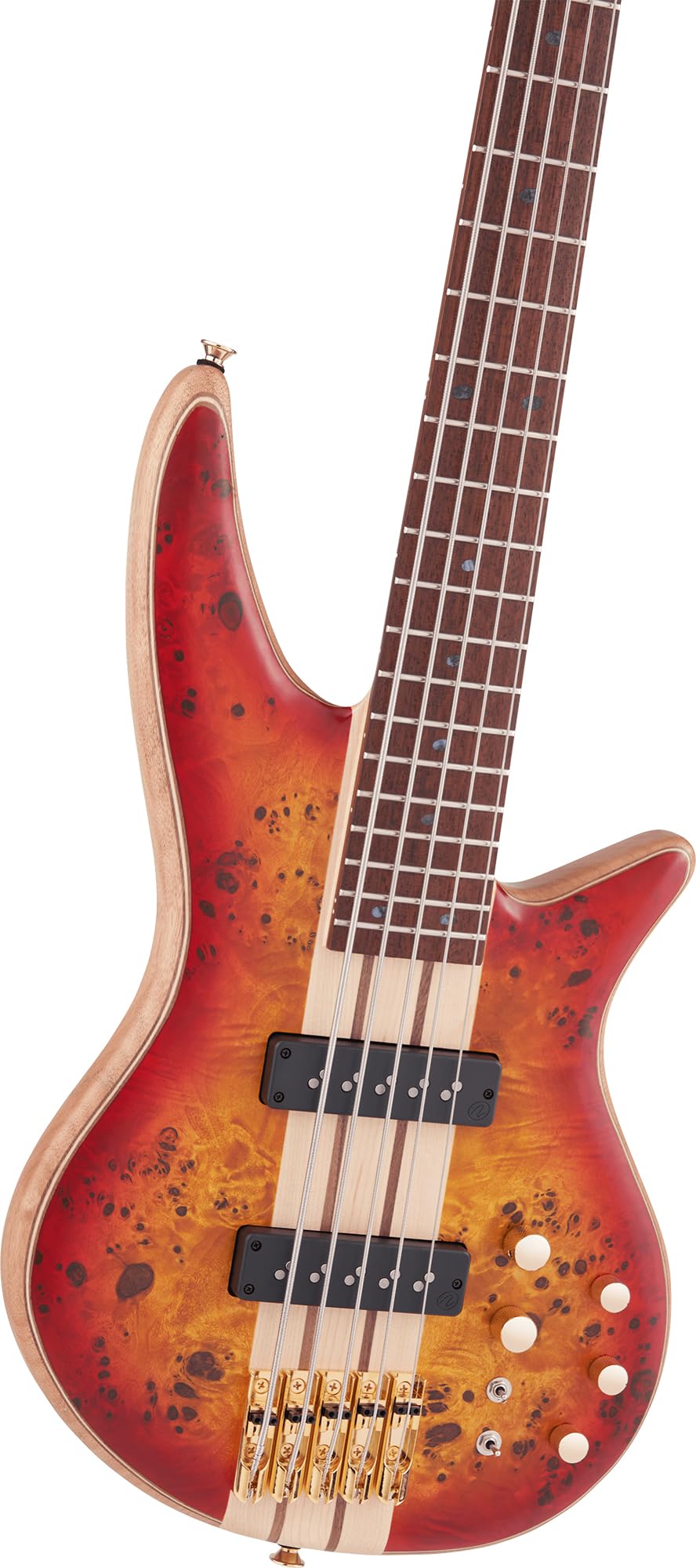 Jackson Pro Series Spectra Bass SBP V Five-String Bass Guitar - Cherry Burst