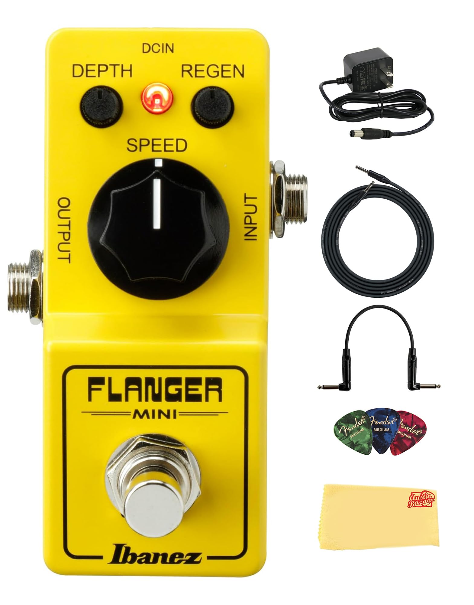 Ibanez FLMINI Mini Flanger Guitar Pedal w/ Power Supply