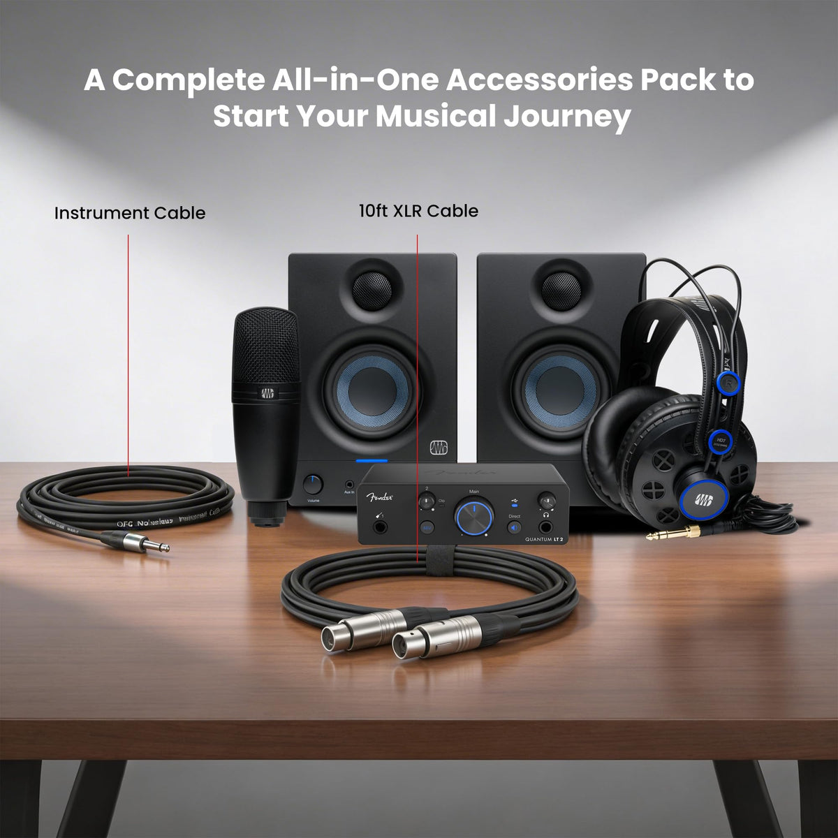 Fender Quantum Complete Kit w/ XLR Cable