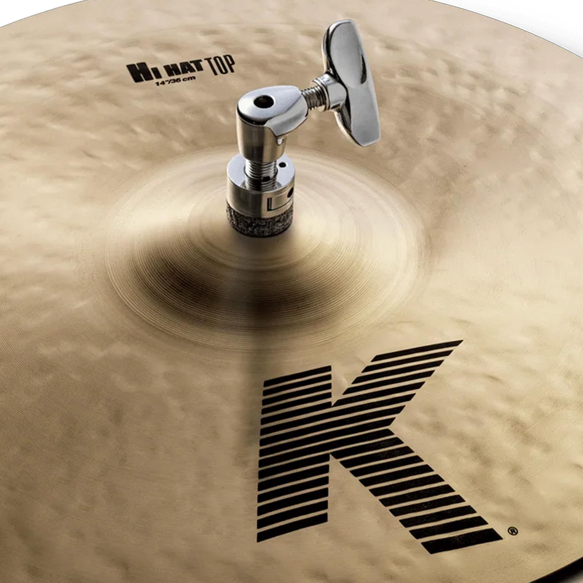 Zildjian K0820 13" K Hi-Hats Cymbal - Pair w/ Drumstick Bag