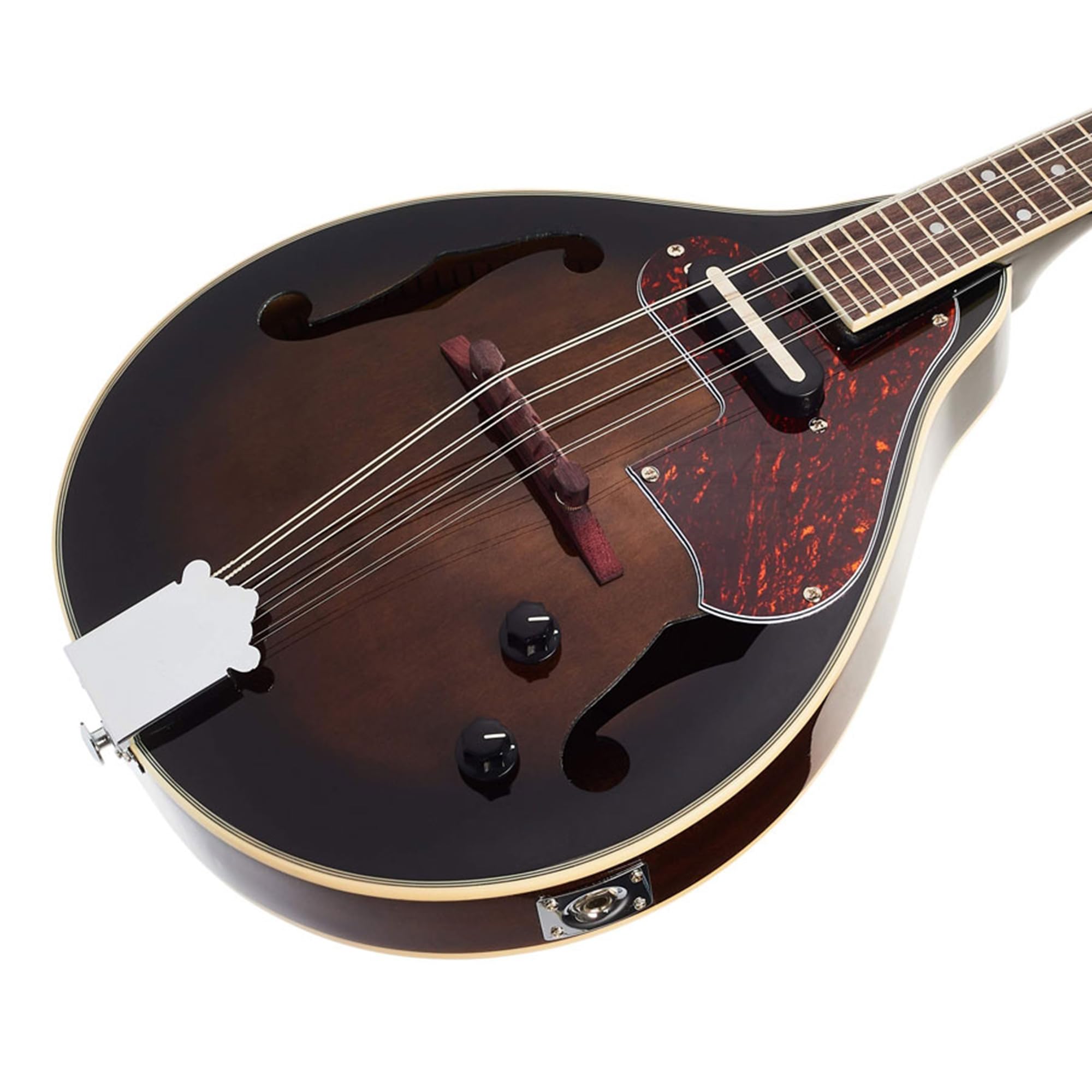Ibanez M510E A-Style Acoustic-Electric Mandolin - Dark Violin Sunburst High Gloss w/ Case