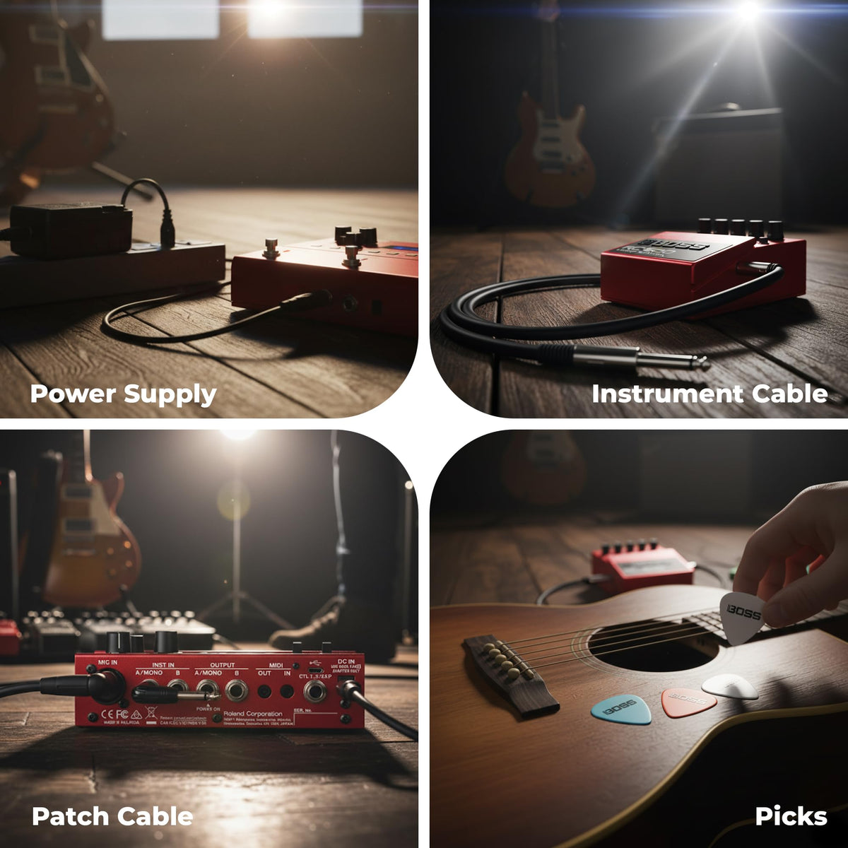 Boss RC-500 Loop Station w/ Power Supply