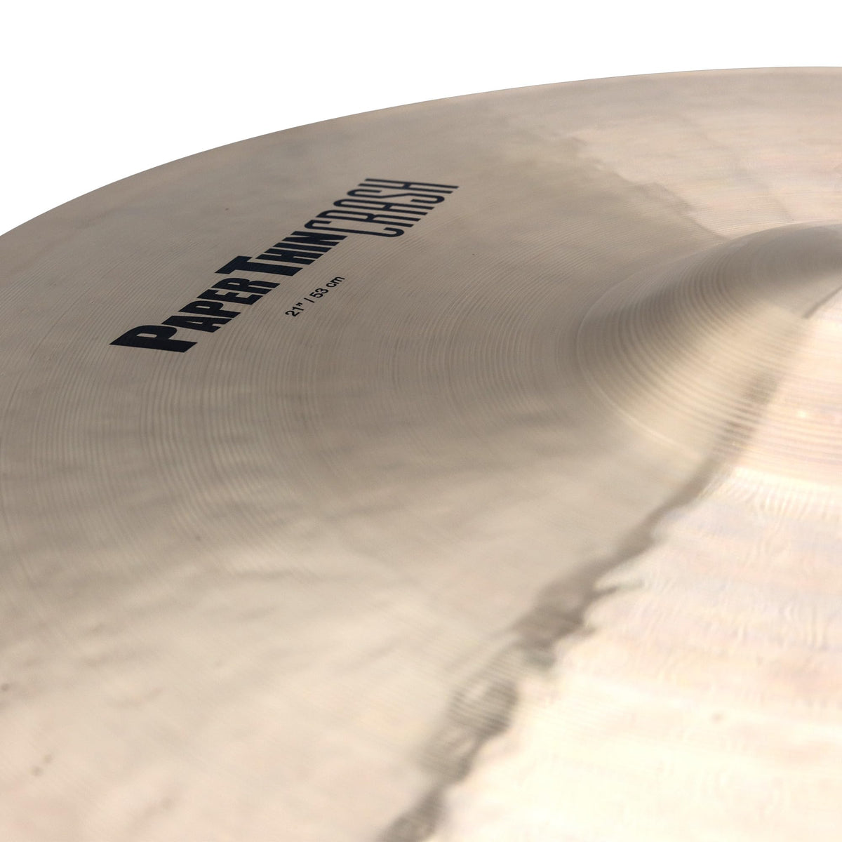 Zildjian K2821 21" K Paper Thin Crash Cymbal w/ Drumstick Bag
