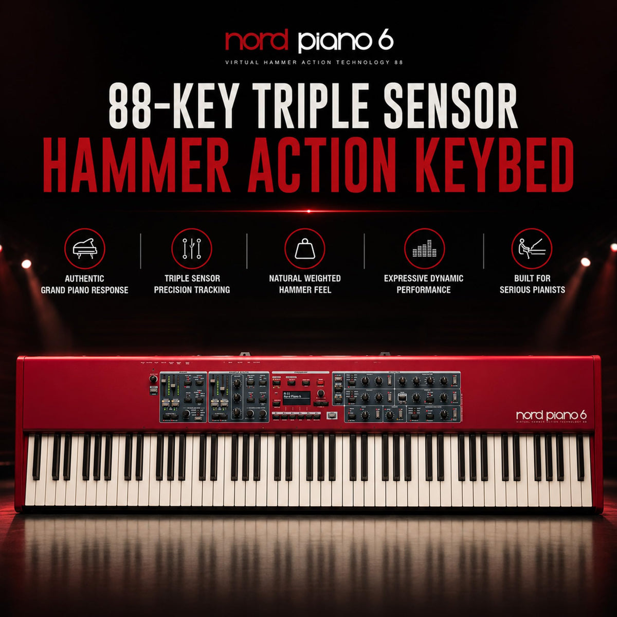 Nord Piano 6 88-Key Stage Piano w/ Stand