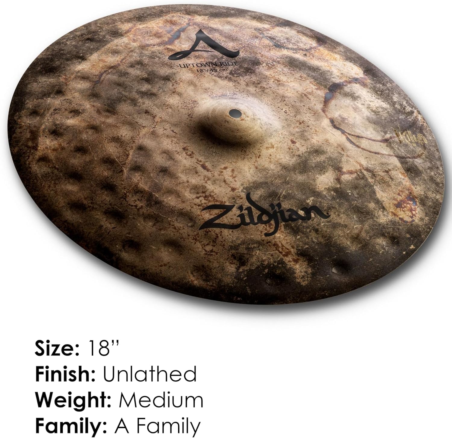 Zildjian A0119 18" A Uptown Ride Cymbal