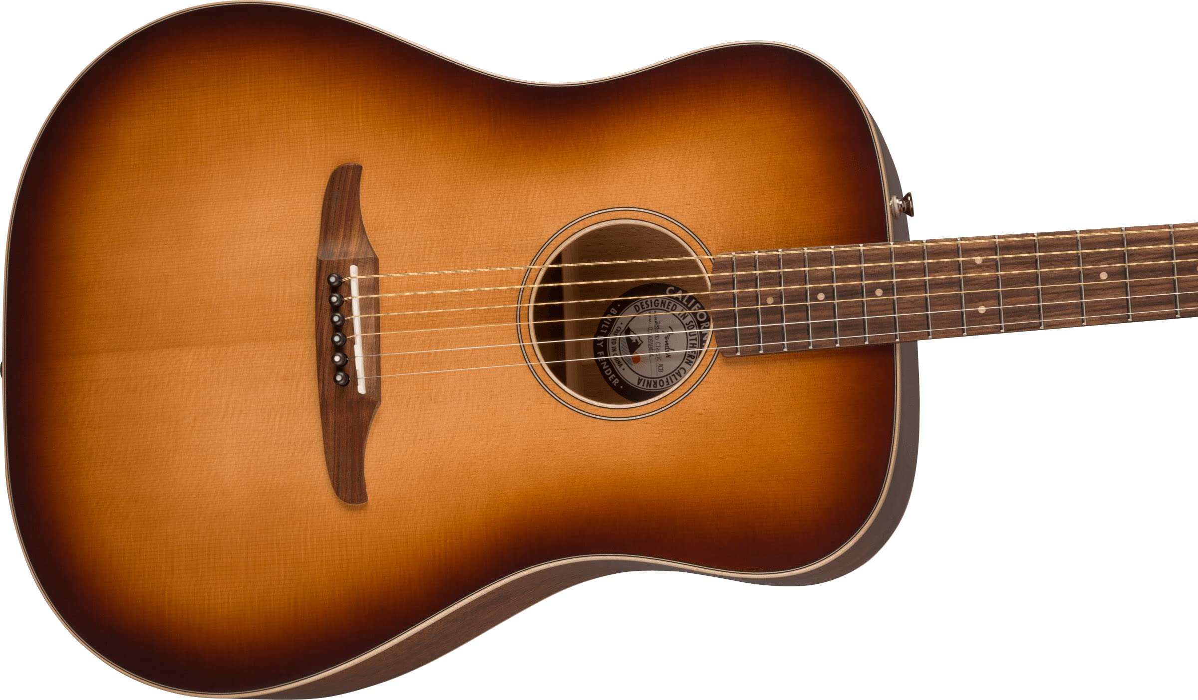 Fender Redondo Classic Acoustic-Electric Guitar - Aged Cognac Burst w/ Gig Bag