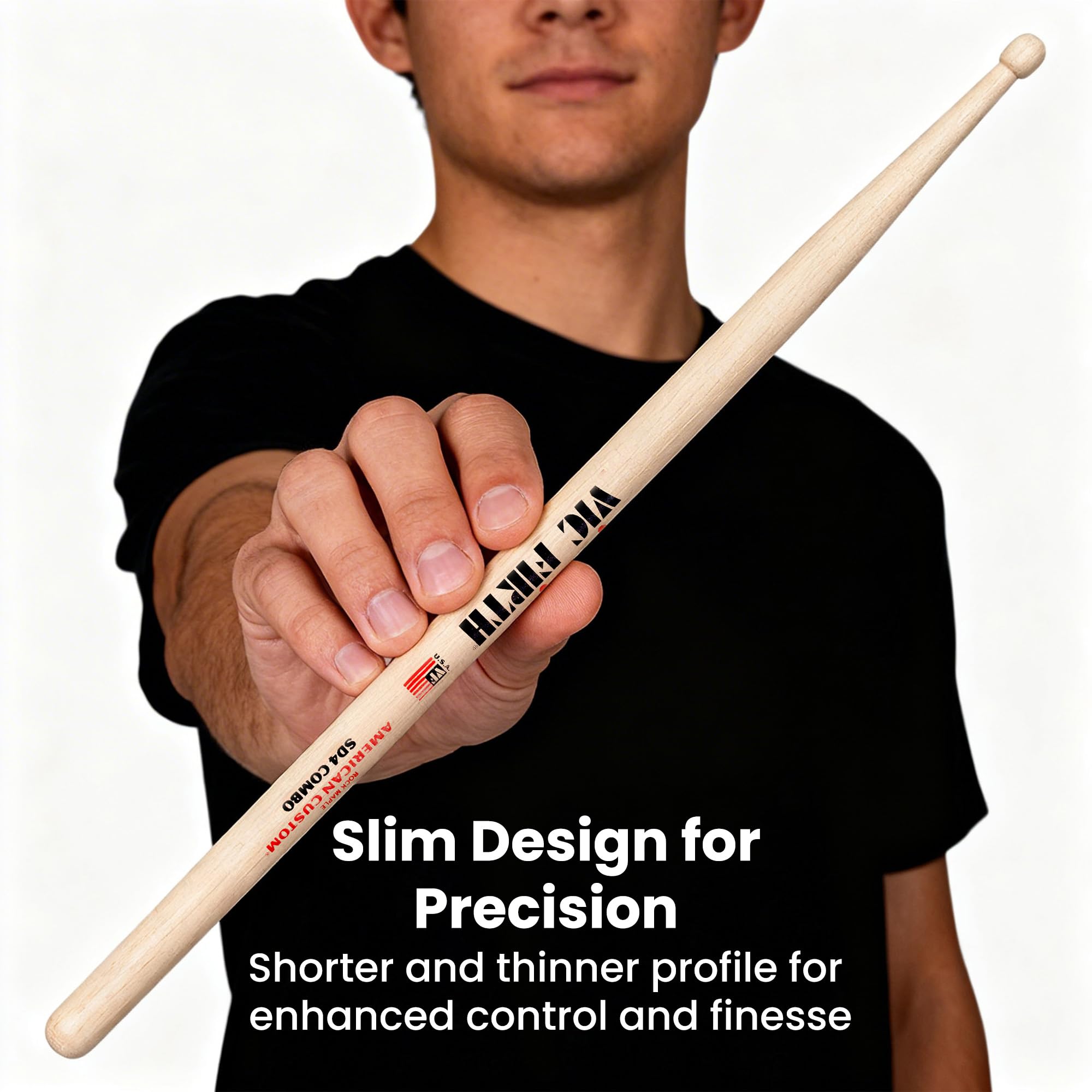 Vic Firth American Custom SD4 Combo Drumsticks - 12 Pack