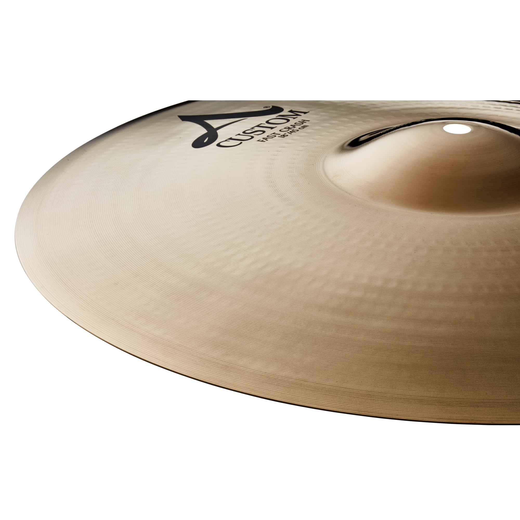 Zildjian A20534 18" A Custom Fast Crash Cymbal w/ Drumstick Bag
