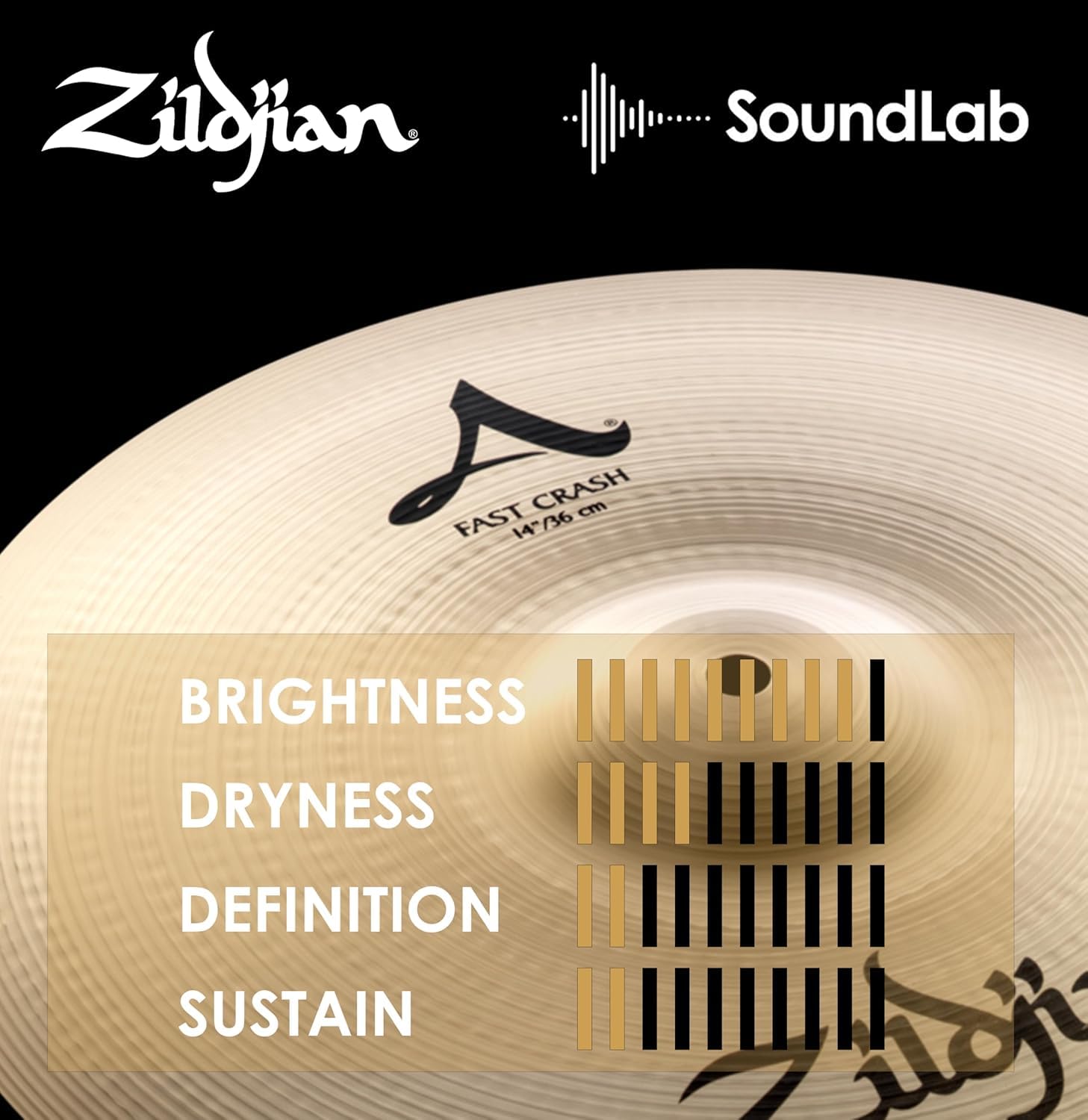 Zildjian A0264 14" A Fast Crash Cymbal