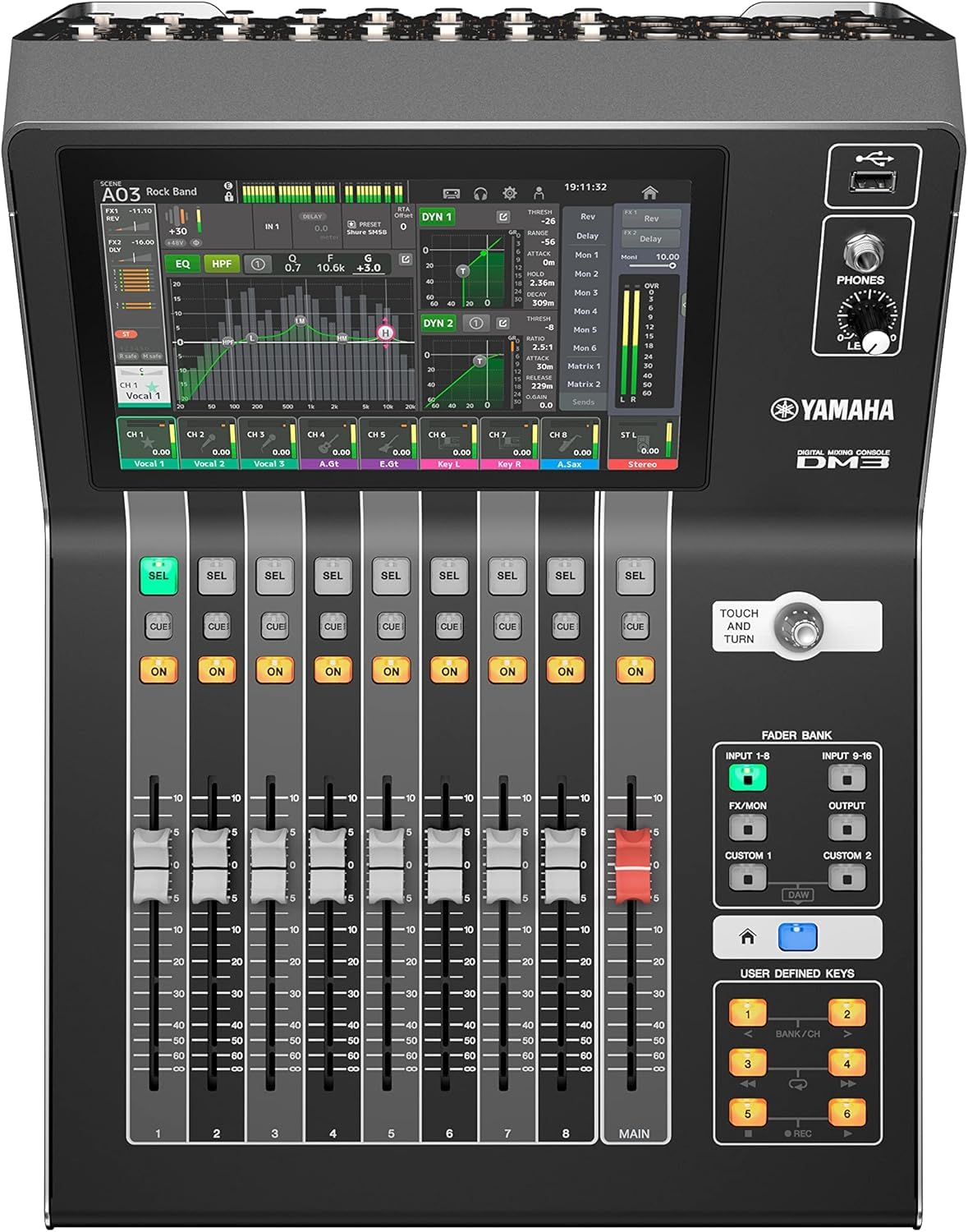Yamaha DM3 Standard 22-Channel Digital Mixing Console
