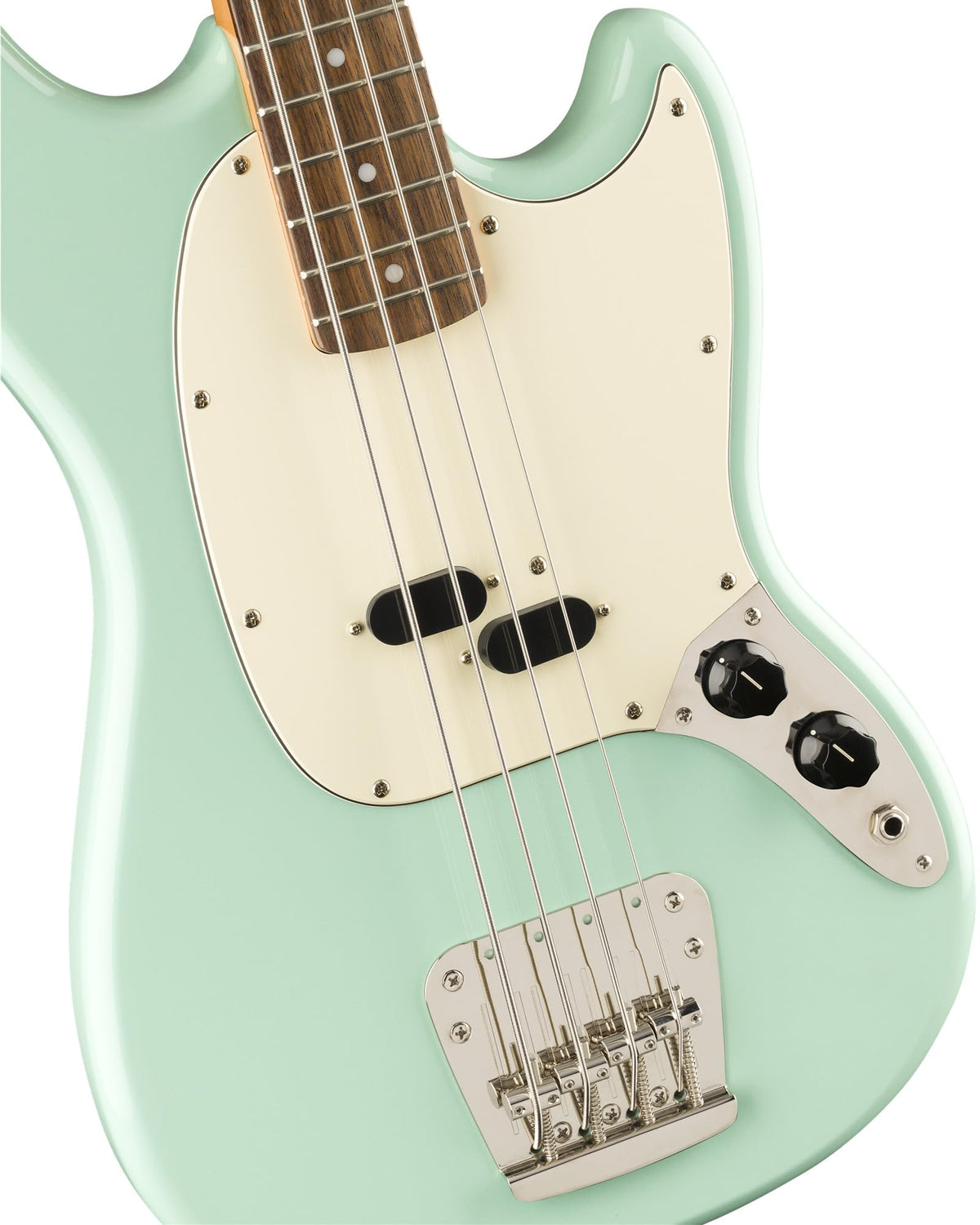 Fender Squier Classic Vibe '60s Mustang Bass - Surf Green w/ Instrument Cable