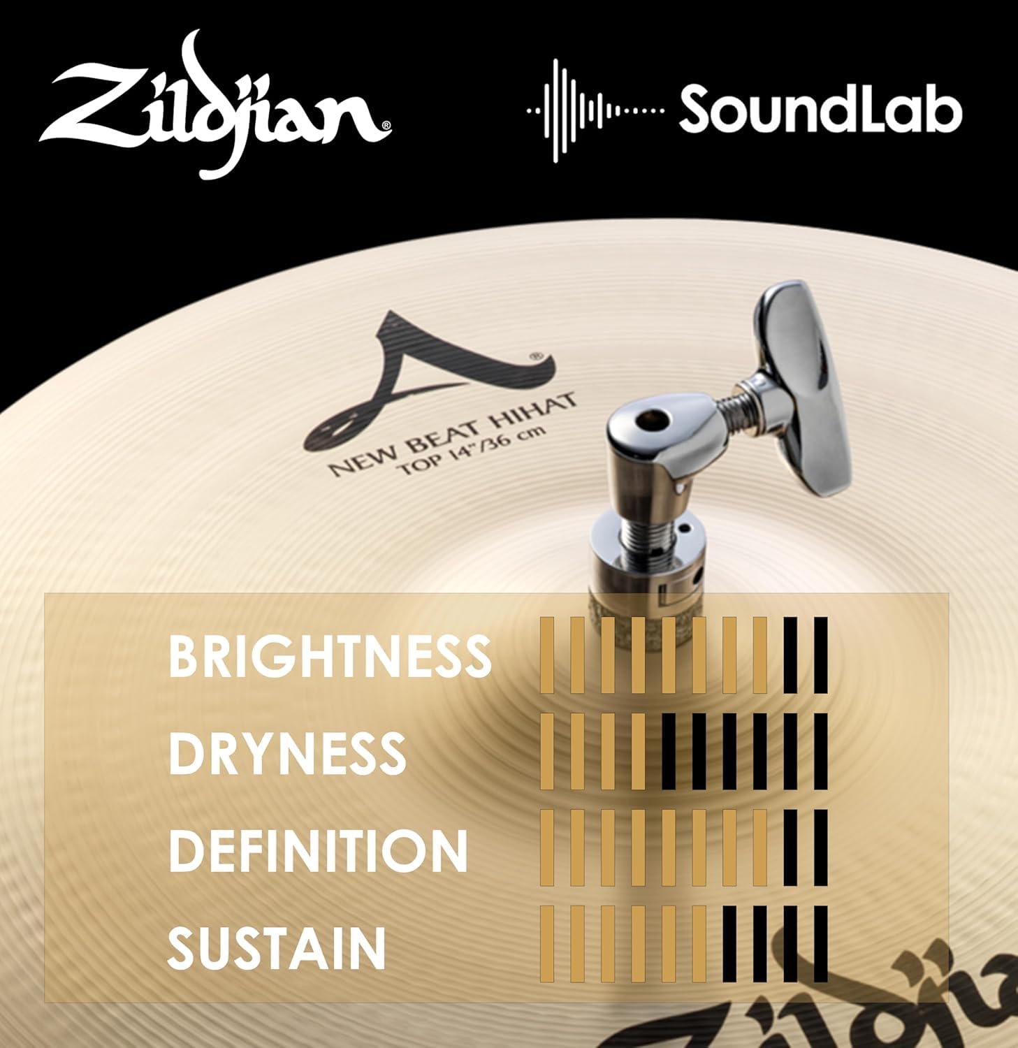 Zildjian A0133 14" A New Beat Hi-Hats Cymbals