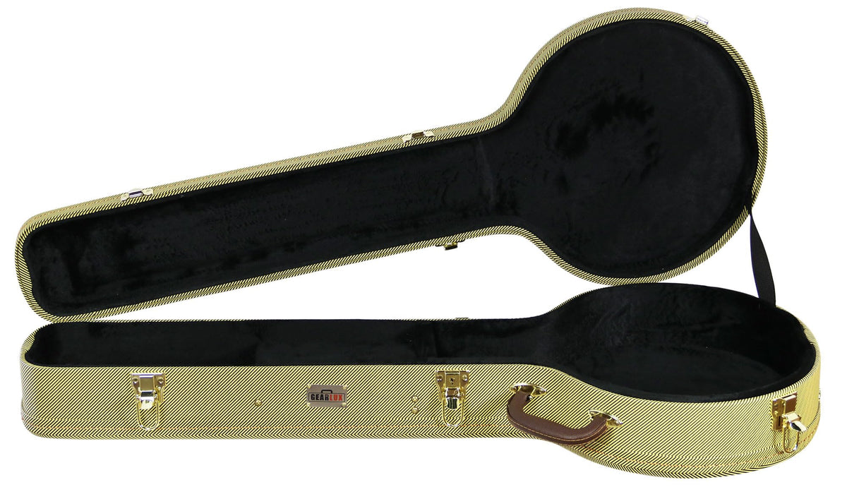 Gearlux Banjo Hard Case - Tweed