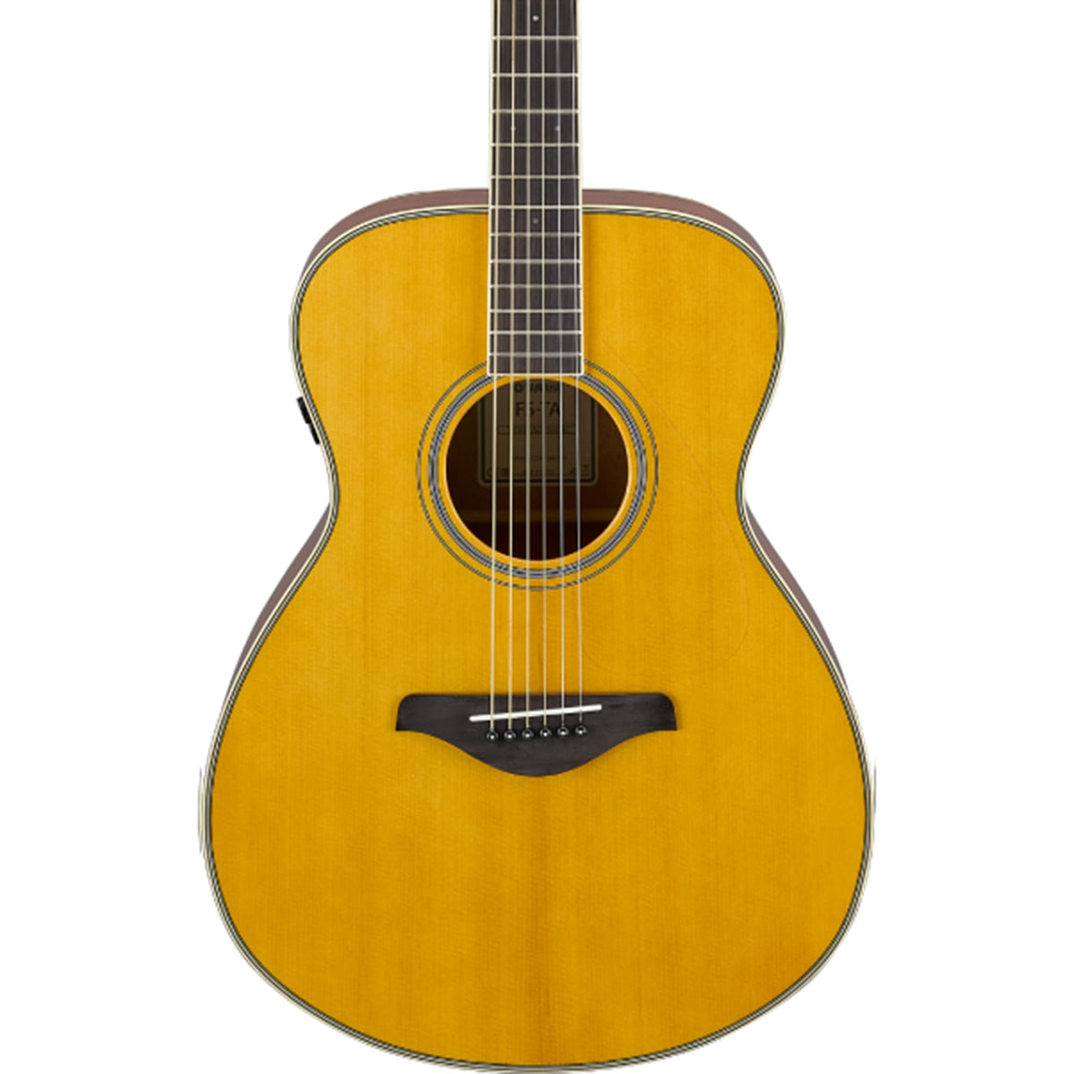Yamaha FS-TA TransAcoustic Concert Acoustic-Electric Guitar - Vintage Tint