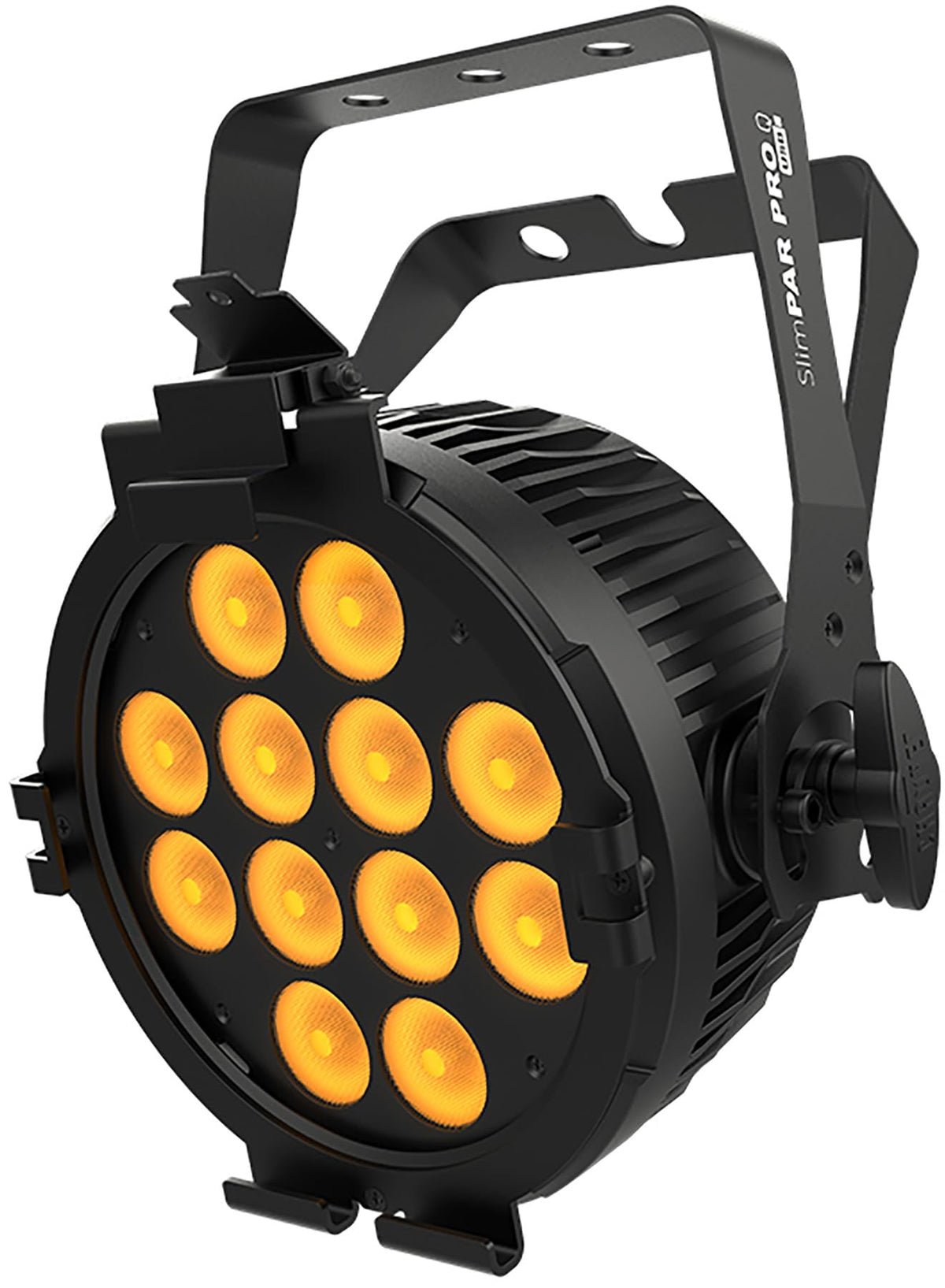 Chauvet DJ SlimPAR Pro Q USB High-Powered RGBA Low-Profile LED Par Light w/ DMX Cable
